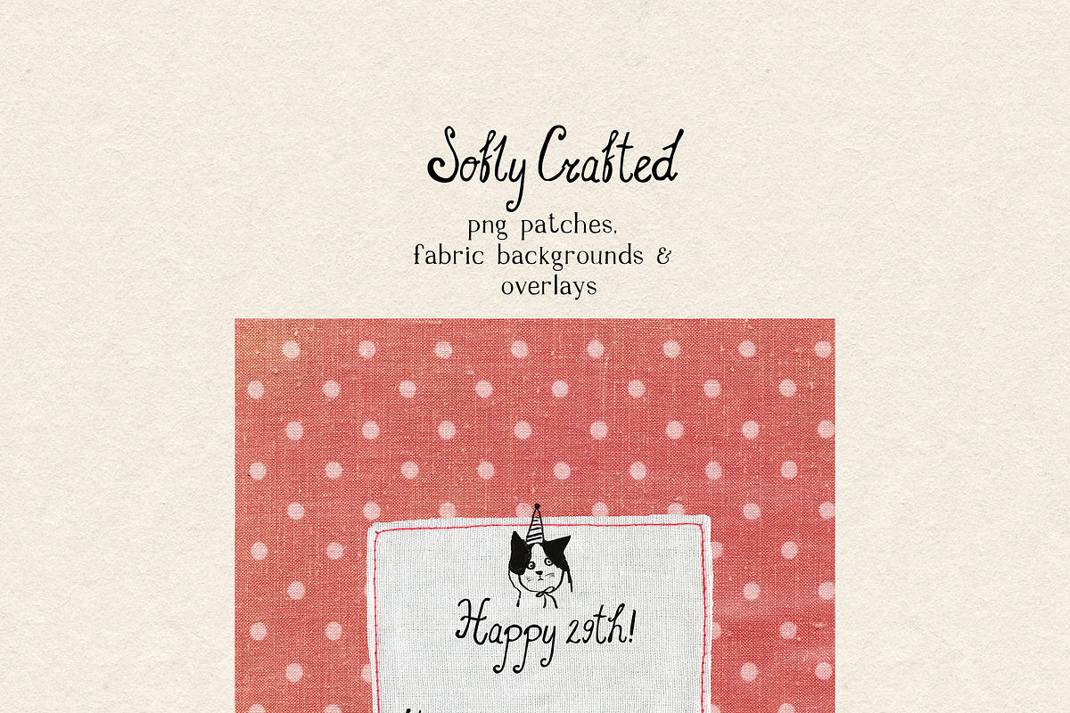 Fabric Patches & Background Textures, a Background Graphic by whiteheartdesign (Photo 13 of 20)