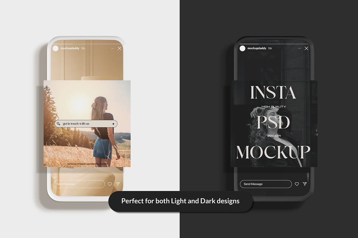 Instagram Feed & Tile Mockup, a Device Mockup by Mockupdaddy (Photo 3 of 20)