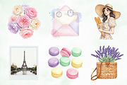 Parisian Summer PNG Clipart, an Illustration by Creative Art (Thumbnail 2 of 9)