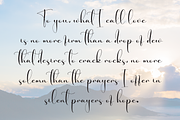 Rosalyne | Script Font, a Handwritten Font by Scratchones (Thumbnail 6 of 9)