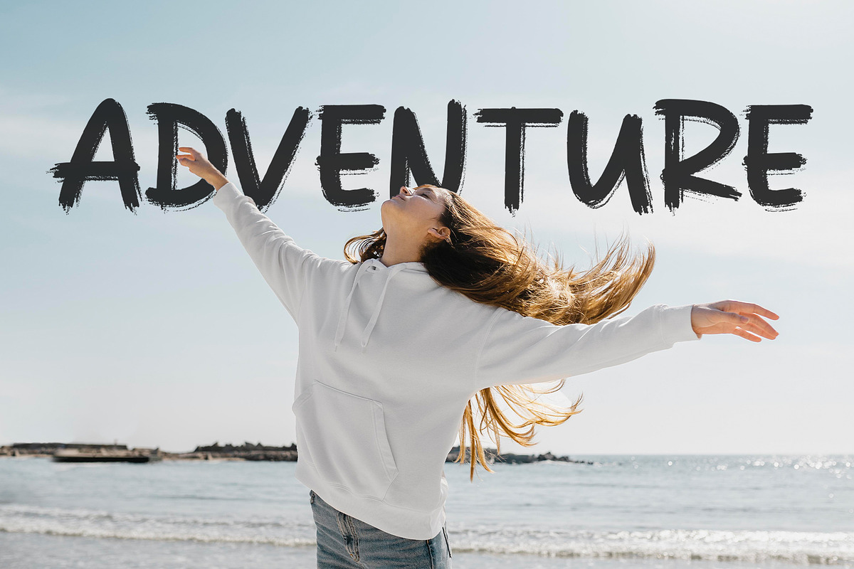 Blacker Strokes, a Handwritten Font by Letterara (Photo 5 of 12)