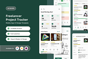 Productivity Dashboard Mobile App, an App Template by twinstd (Thumbnail 1 of 5)