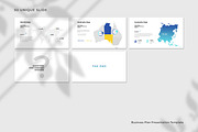 Blue Yellow Modern Business Plan Pre, a Presentation Template by Slide-Agency (Thumbnail 11 of 11)