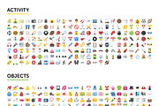 2500 Emoji Icons Bundle, an Emoji Icon by Vectors Market (Thumbnail 3 of 5)