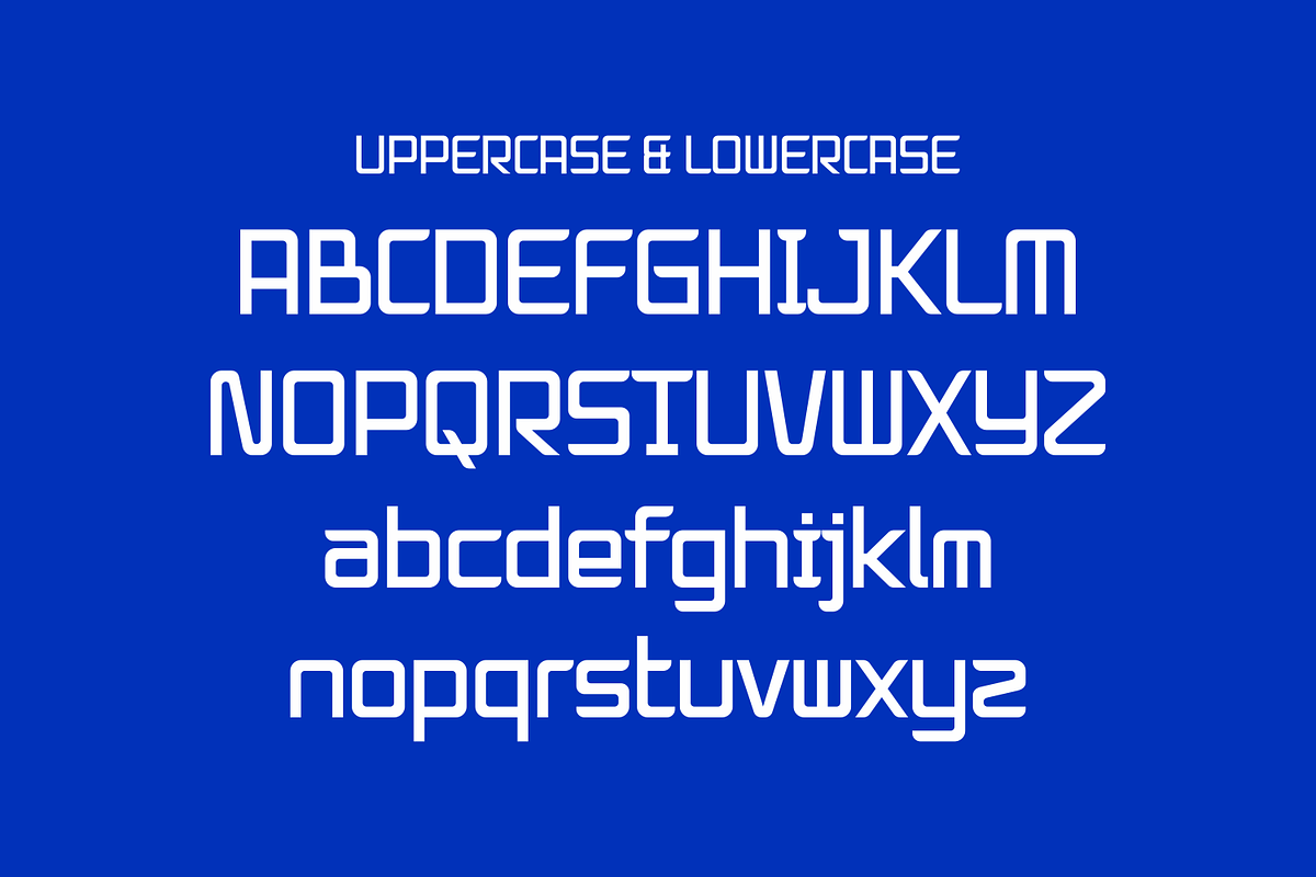 Brigo - Technology Display Font, a Sans Serif Font by lelevien (Photo 2 of 4)