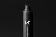 Tall Airless Pump Bottle Mockup, a Packaging Mockup by MockupFree.Net (Thumbnail 1 of 9)