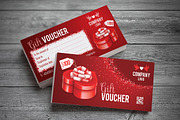Gift Voucher template, a Card Template by Vector beauty (Thumbnail 1 of 2)