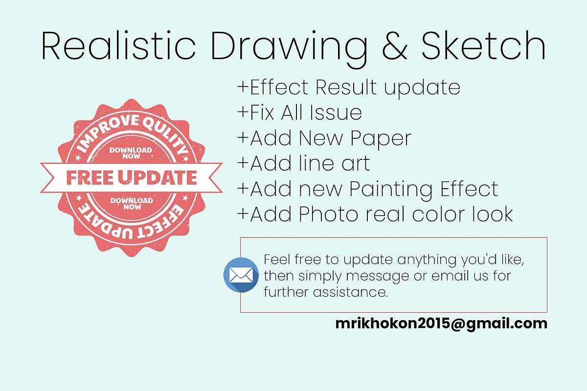 Realistic Drawing & Sketch Effect, an Action Add-On by MRI STUDIO (Photo 3 of 27)