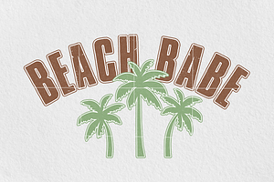 Beach Babe Sublimation