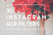 30 Instagram Filters ACR & ATN, an Action Add-On by ShutterPro (Thumbnail 1 of 76)