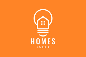 lamp home architecture logo, a Branding & Logo Template by devastd