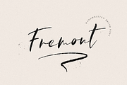 Fremont, a Script Font by Larin Type Co. (Thumbnail 1 of 9)