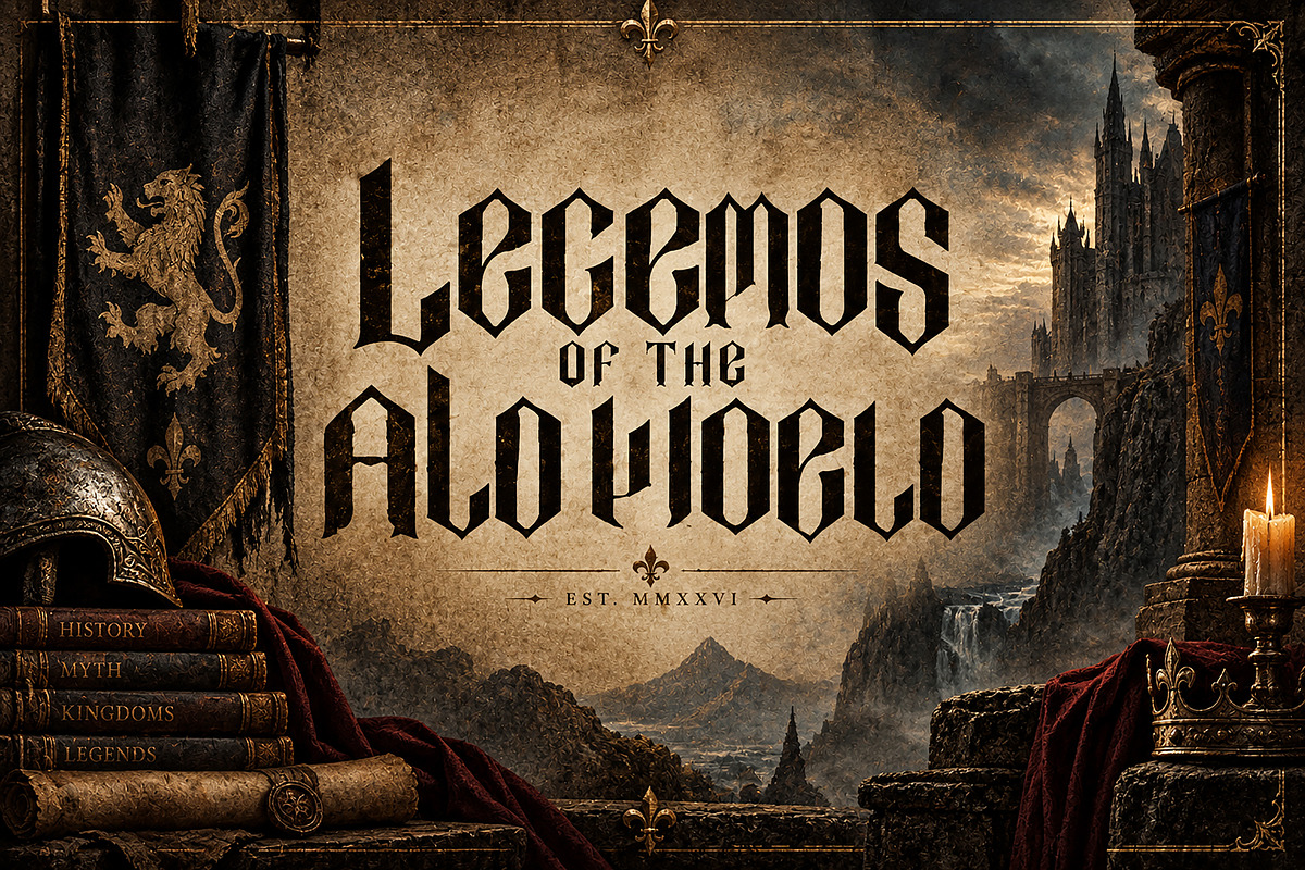 Alchemora, a Blackletter Font by Wow Magic (Photo 3 of 4)