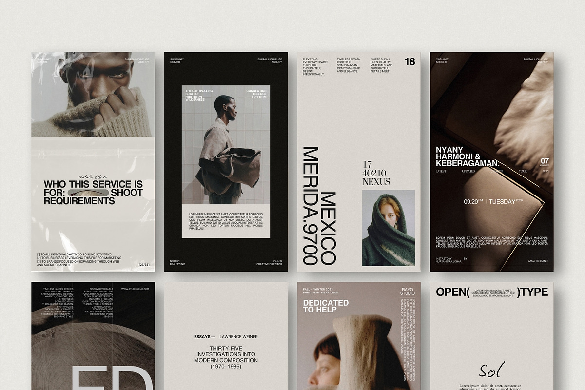 RAYO | Instagram Template (III), a Social Media Template by Pixel Grid (Photo 8 of 10)