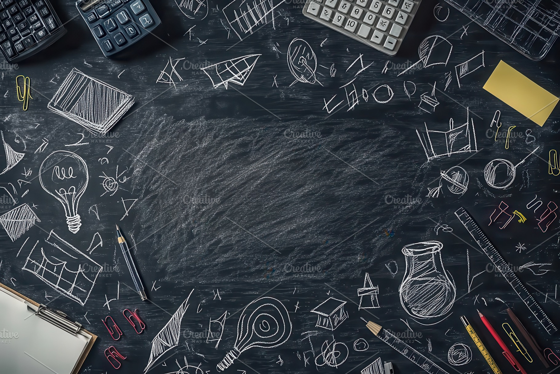 Chalkboard Design Ideas Education Su, a Photo by Pixeness Studio