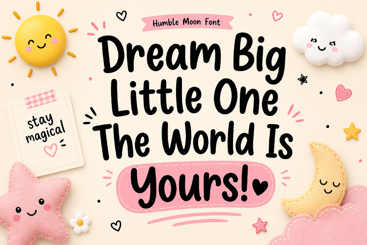 Humble Moon, a Slab Serif Font by Wow Magic (Photo 3 of 3)
