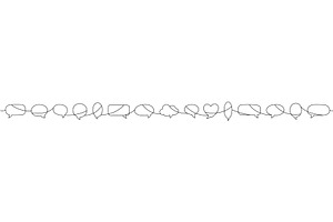 Continuous line art with connected, an Object Illustration by GraphiShop