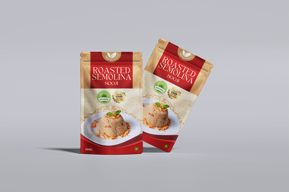 Stand Up Paper Pouch Mockup Set, a Packaging Mockup by Creative_A23 (Photo 2 of 4)