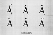 ÜBER — Punk Rock Display Font, a Sans Serif Font by Mikey Weeks (Thumbnail 7 of 7)