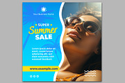 Summer Sale Social Media Post Set, a Templates & Theme by studiogstock (Thumbnail 4 of 4)