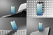 iPhone 16 Mockups, an iPhone Mockup by Aquarianz Studio (Thumbnail 4 of 4)