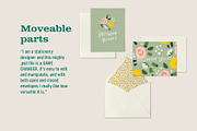 Greeting Card Mockup, a Pens & Pencil Mockup by Field Office (Thumbnail 2 of 6)
