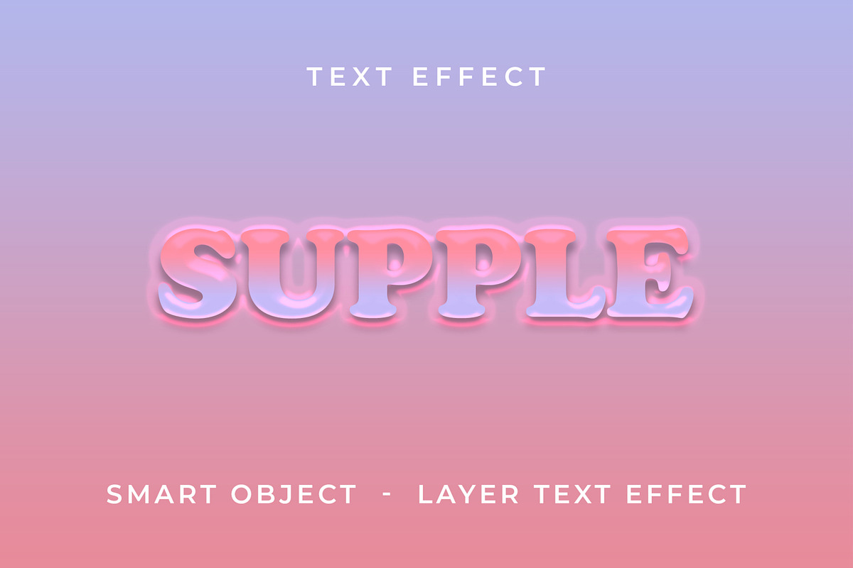 Plastic Text Effect Layout, a Layer Style Add-On by CreativeShaper (Photo 2 of 2)