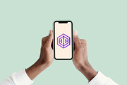 Modern Hexagonal Growth Tech Logo, a Branding & Logo Template by Vectorium Studio (Thumbnail 6 of 9)