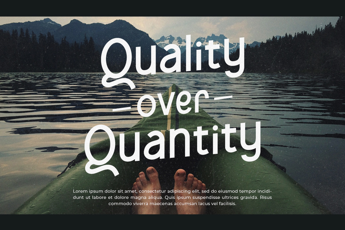 Dandely - Retro Sans Serif, a Sans Serif Font by Typefactoryco (Photo 6 of 9)