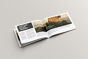 Magazine Landscape Mockup, a Books & Magazine Mockup by graphic_keY (Thumbnail 4 of 5)