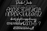 Ponha Danila, a Script Font by pineungtype (Thumbnail 9 of 9)