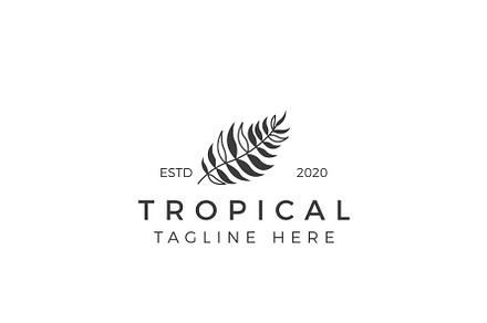 Tropical Resort Logo Design preview 2