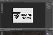 Logo - lettering  - 3D Mockup, a Product Mockup by Milan Mockup (Thumbnail 2 of 4)
