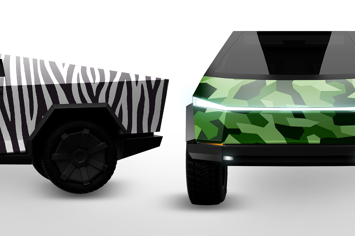 Tesla Cybertruck Mockups, a Product Mockup by Stockware (Photo 2 of 2)