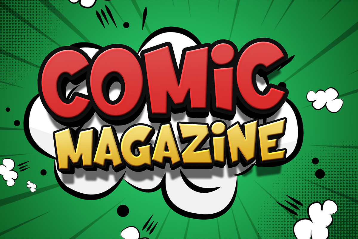 Fun Comics Font, a Sans Serif Font by OWPictures (Photo 6 of 7)