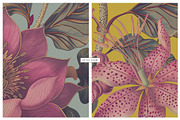 Exotic Blooms, Luxury Pattern Design, a Pattern Graphic by TSTUDIO (Thumbnail 7 of 14)