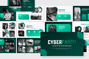 Cyber Security PowerPoint, a Presentation Template by SquidPixey (Thumbnail 4 of 6)