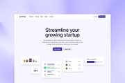 Wedge SaaS Template · Framer, a Landing Page Template by Bryn Taylor (Thumbnail 1 of 5)