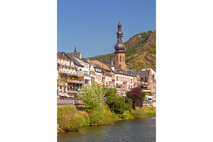 Cochem Old Town with St Martin