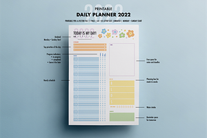 Daily Planner 2022