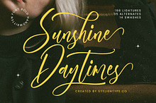 Sunshine Daytimes Bold Handwritten