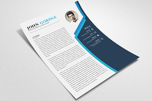 Creative Design CV Resume Word