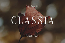 Classia Serif Font
