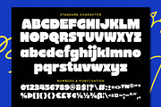 Retro Sans - Chunky Huskey, a Sans Serif Font by Novitype (Thumbnail 8 of 10)