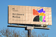 Billboard Poster Street Mockup, an Advertising Mockup by Asylab (Thumbnail 1 of 5)