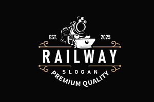 design minimalist train logo simple, a Branding & Logo Template by Maylianaw28