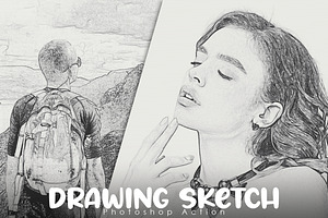 Drawing Sketch Action