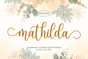 Mathilda, a Handwritten Font by Mozatype (Thumbnail 1 of 10)
