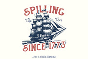 Spilling the Tea png, Patriotic PNG, an Illustration by SharpMarketplace (Thumbnail 1 of 9)