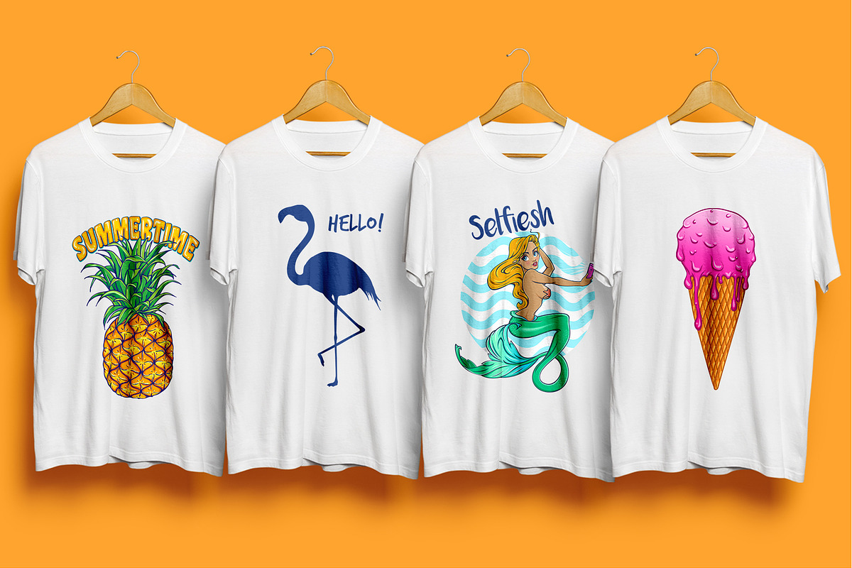 SALE! Hot summer bundle PRINTS, a Decorative Illustration by VioSilent (Photo 9 of 12)